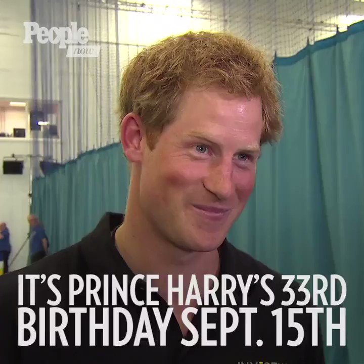 \"Happy 33rd birthday to everyone\s favorite red-headed royal Prince Harry! 