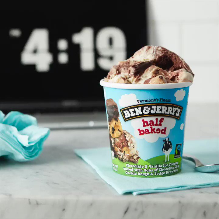 Ben & Jerry's (@benandjerrys) on Twitter photo 27/09/2017 16:31:52 Close enough. Close enough.