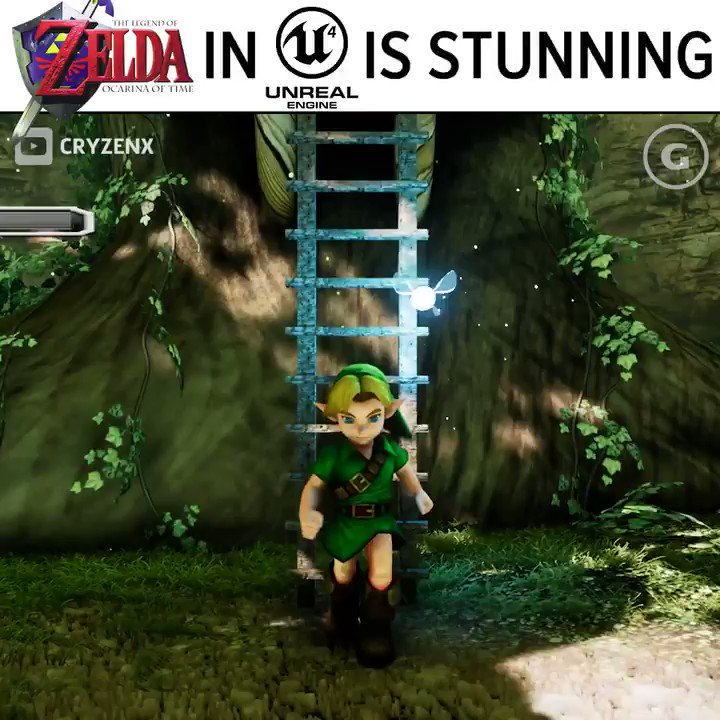 Gamer Has Remade Zelda Ocarina of Time in Unreal Engine and It Is Beautiful