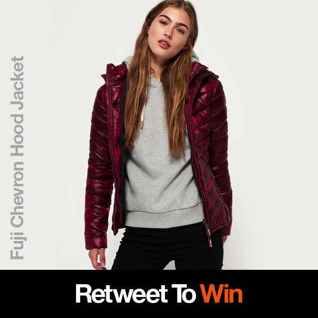 Chevron superdry deals jacket