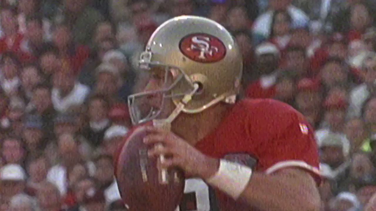 The only man to wear in the red and gold. Happy birthday Steve Young! 