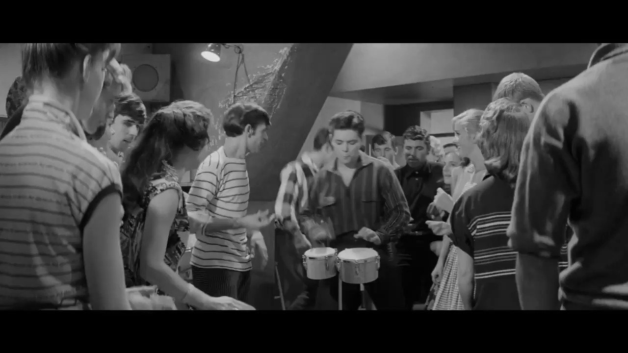 Happy birthday Sir Cliff Richard, seen here in full Expresso Bongo mode 