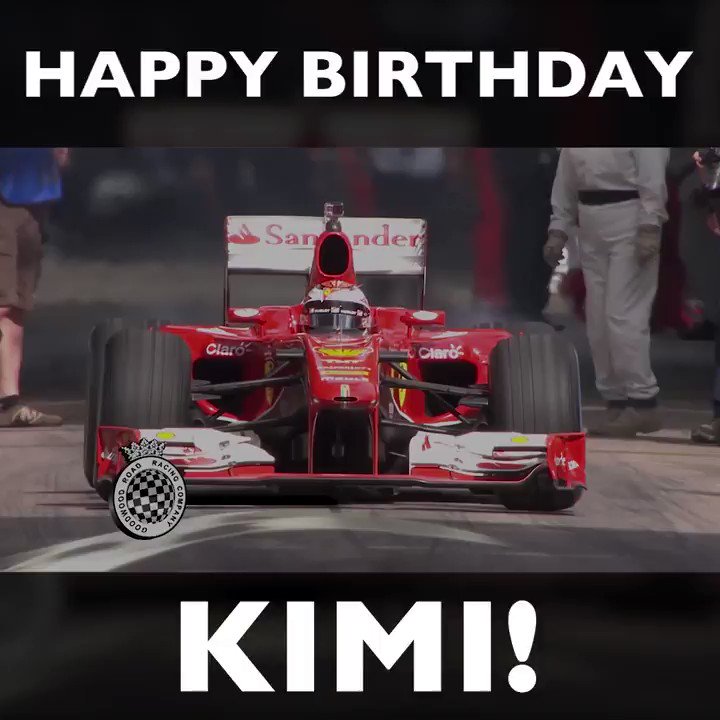 Happy birthday Kimi Raikkonen! Remember how he thrashed the hill, style at 