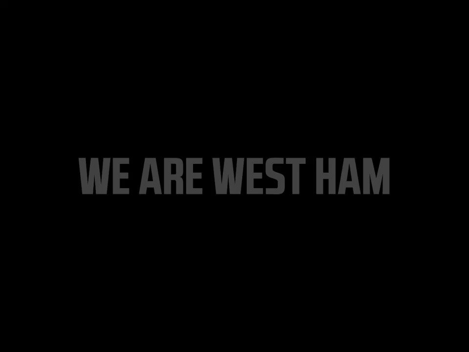 We are West Ham. UNITED. https://t.co/dmWHx9qycW