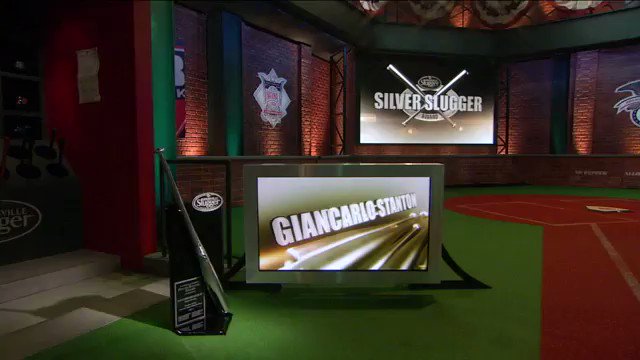 ICYMI: A ridiculous season from @Giancarlo818 paved the way for his second career #SilverSlugger Award yesterday! https://t.co/bBnOLQZlJZ