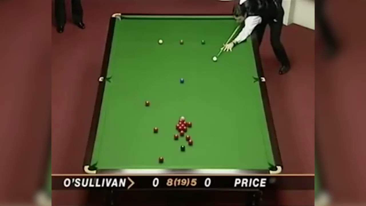  Happy birthday to the legend that is Ronnie O\Sullivan

Here\s his first ever 147 break!

R O C K E T 
