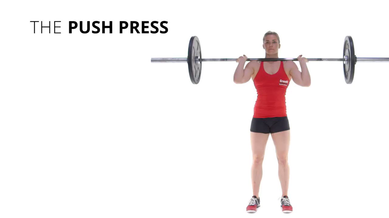 CrossFit on X: ""A gateway movement to the jerks, the push press is an  important introduction to the 'core to extremity' nature characteristic of  most functional movement." https://t.co/oEHcqAssvg" / X