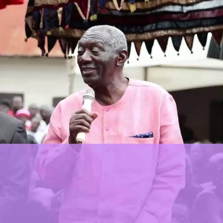Cheers to the Gentle Jack! Happy Birthday to H.E John Kufuor    