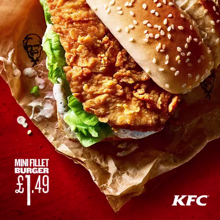 Kfc Chicken Fillet Burger