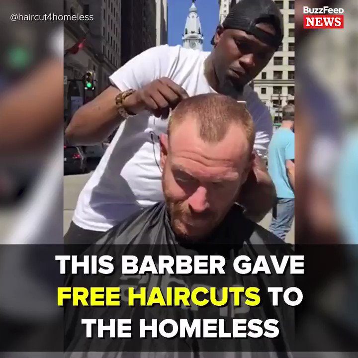 Buzzfeed News On Twitter After Giving Free Haircuts To The