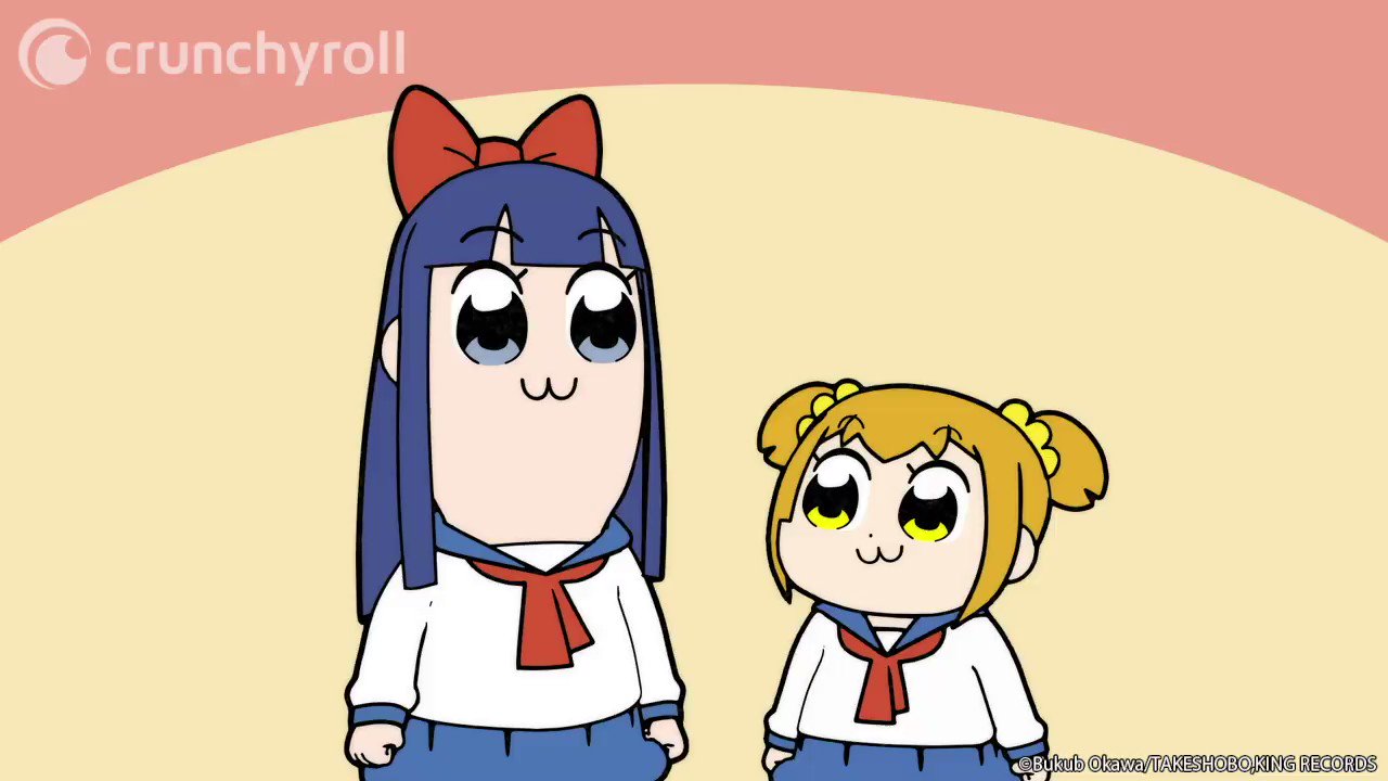 Cute Anime Girl Pipimi Pop Team Epic 4K Wallpaper iPhone HD Phone