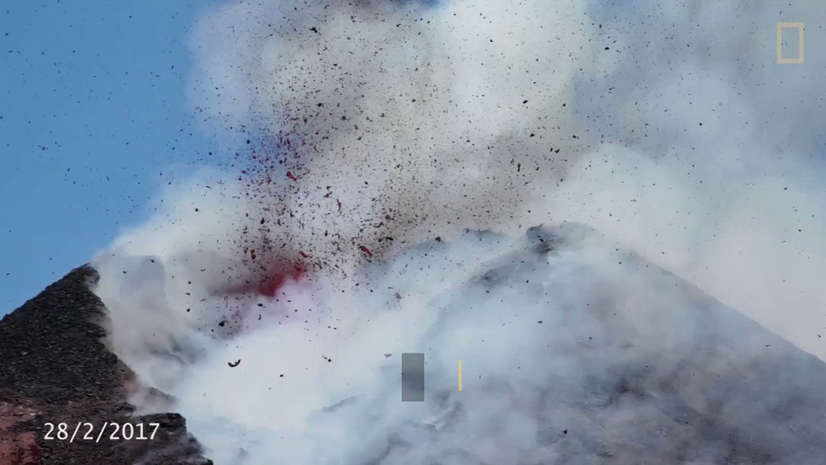 Ejecting enough lava to fill a 108-story skyscraper every year, Sicily's Mt. Etna is Europe's largest active volcano.