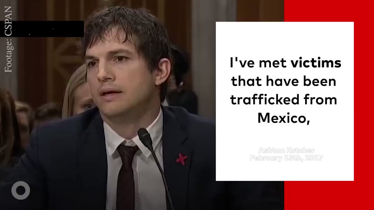 Happy birthday, Ashton Kutcher! Thank you for being a tireless advocate for ending child sex trafficking  