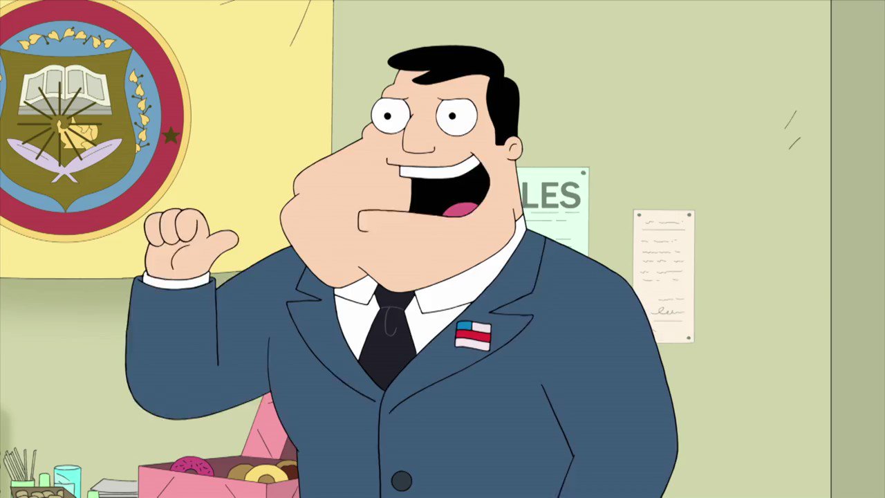 American Dad Stan Face