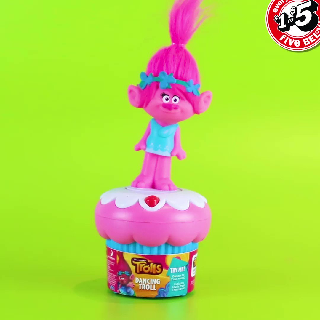 Five Below on X: "🚨 NEW ALERT! 🚨 You just GOTTA grab one of these Dancing  Troll speakers from the #Trolls movie, featuring characters Poppy & more!  Connect your MP3 player &