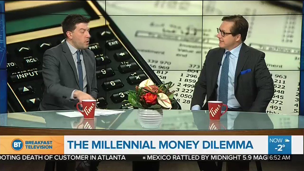 The Millennial money dilemma: We speak to @TonyLoffreda. Full video at btmontreal.ca/videos https://t.co/XlK5K589YN