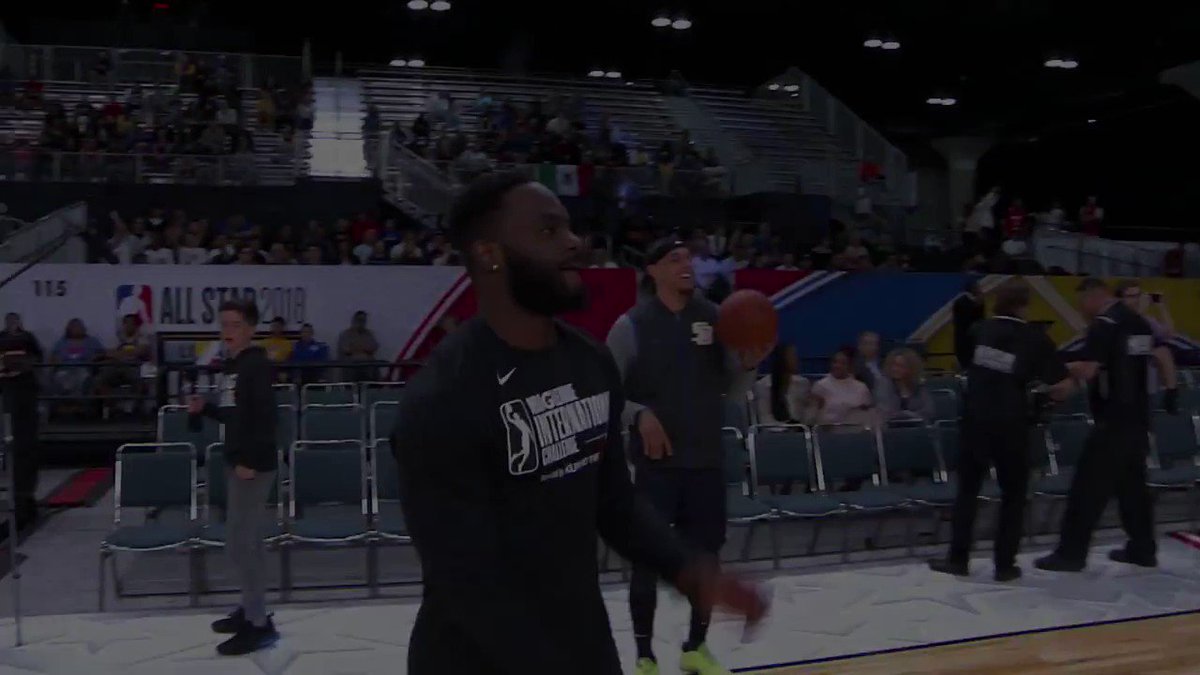 All-Access at the @nbagleague Slam Dunk presented by @Verizon at #NBAAllStar 2018! #GLeagueDunk