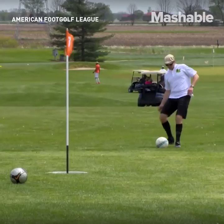 Yes, FootGolf is a thing now