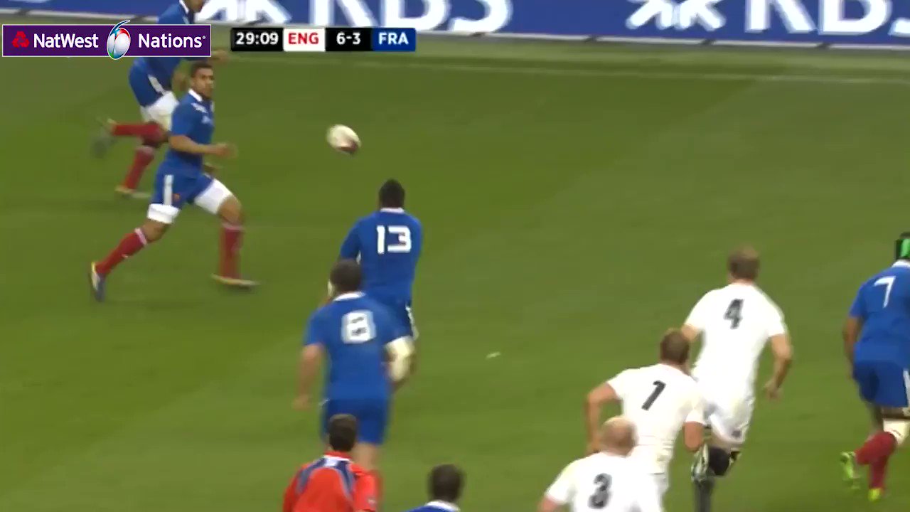  Happy 33rd birthday to France and Clermont Auvergne great Wesley Fofana. Who remembers this magical try from 2013?
