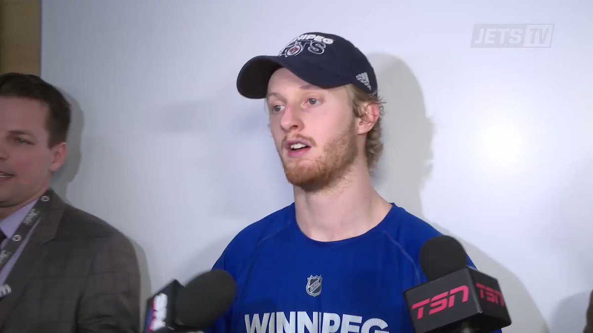 🎥 "We're a little refreshed and it showed tonight"- Kyle Connor following his two-goal game.  #CHIvsWPG https://t.co/YPmVKozGp8