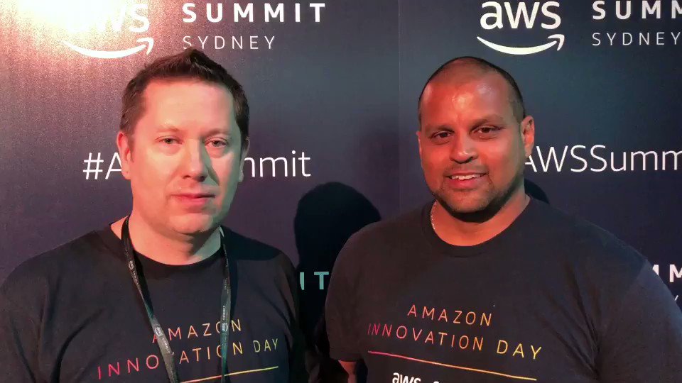 Can't make it to #AWSSummit Sydney, tune into http://amzn.to/2ExAMl1ย & get a update from @pstanski & Dean Samuels.