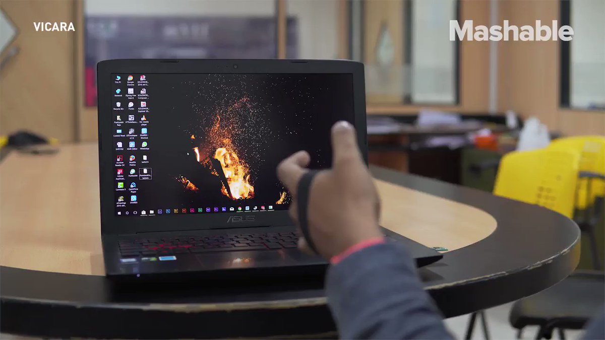Turn your hand into a computer mouse with this new wearable device