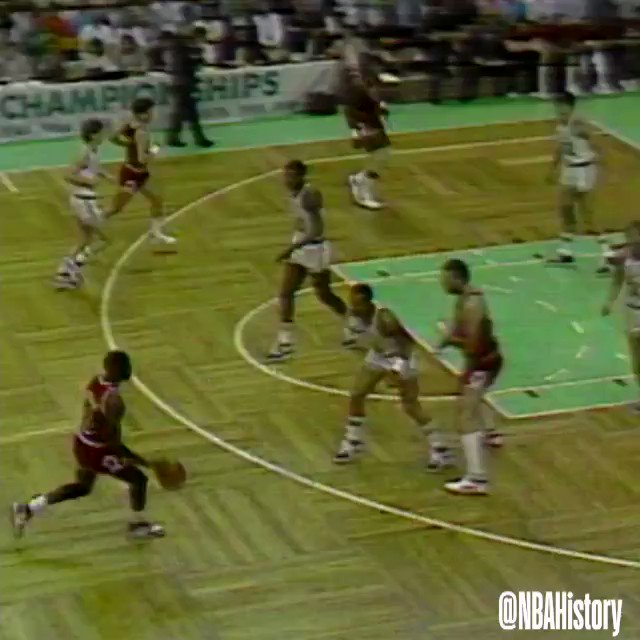 NBA History (@NBAHistory) on Twitter photo 2018-04-20 18:41:55 4/20/86 @Celtics 135 @ChicagoBulls 131 (2 OT) East Conf First Rd, Gm 2: NBA Playoff record: MJ drops 63 (FG/FGA: 22 of 41; no 3-point attempts) Everyone knew Michael was an excellent player, but I think that was the first time everyone realized how great he was. - Danny Ainge 4/20/86 @Celtics 135 @ChicagoBulls 131 (2 OT) East Conf First Rd, Gm 2: NBA Playoff record: MJ drops 63 (FG/FGA: 22 of 41; no 3-point attempts) Everyone knew Michael was an excellent player, but I think that was the first time everyone realized how great he was. - Danny Ainge