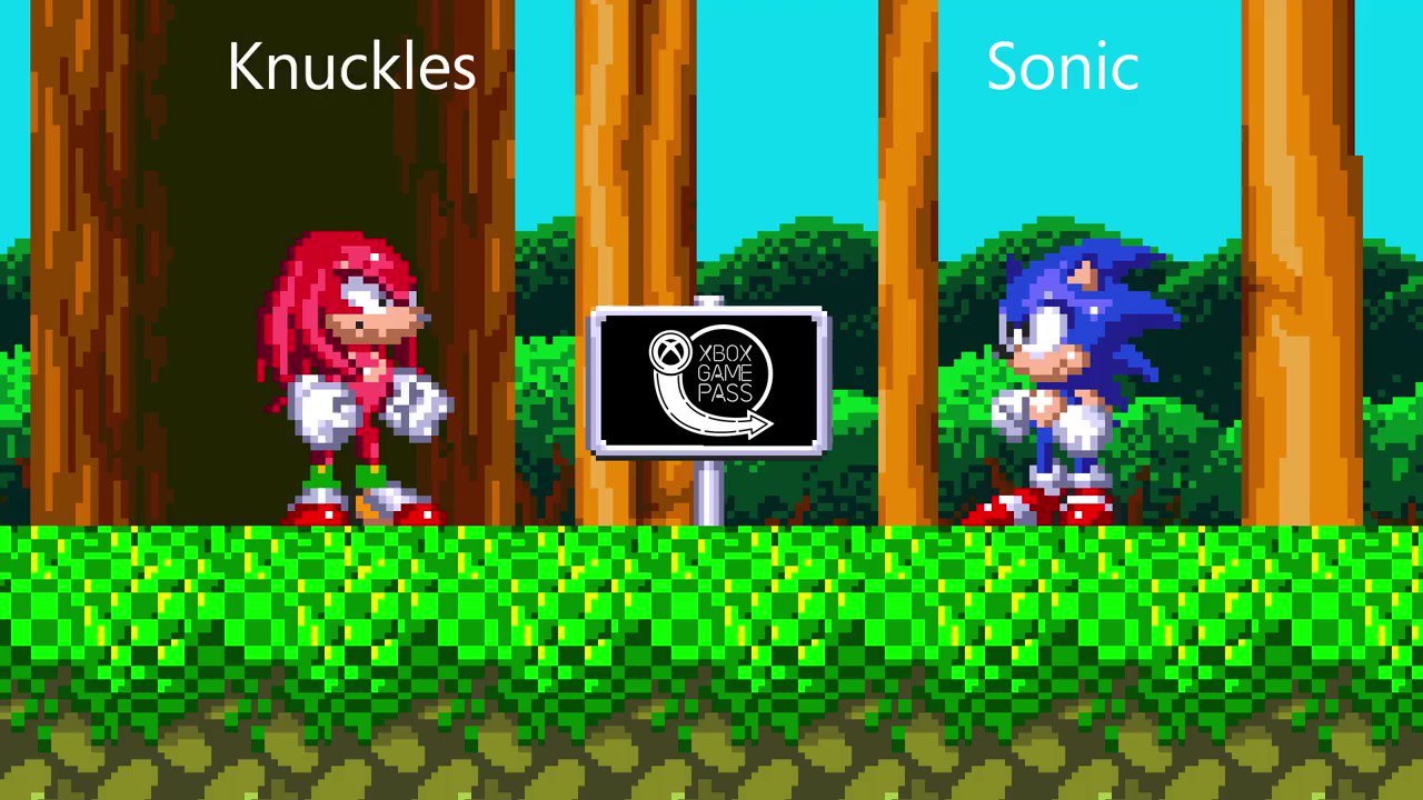 Xbox Canada on X: RT for LIKE for KNUCKLES SONIC Echidna Hedgehog