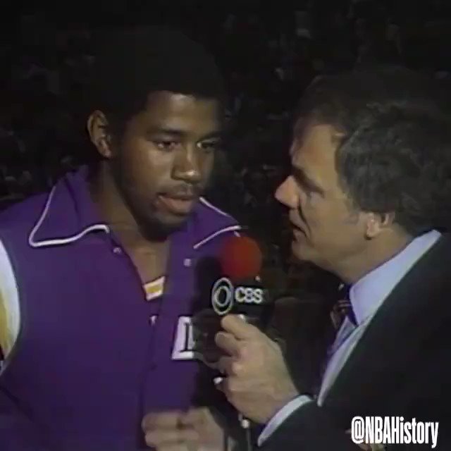 Greatest NBA Finals performance ever? Rookie Magic Johnson Playing Center for injured KareemGame 6 of the 1980 Finals 42 PTS 14-23 FG14-14 FT15 REB7 AST 3 STL1 BLK