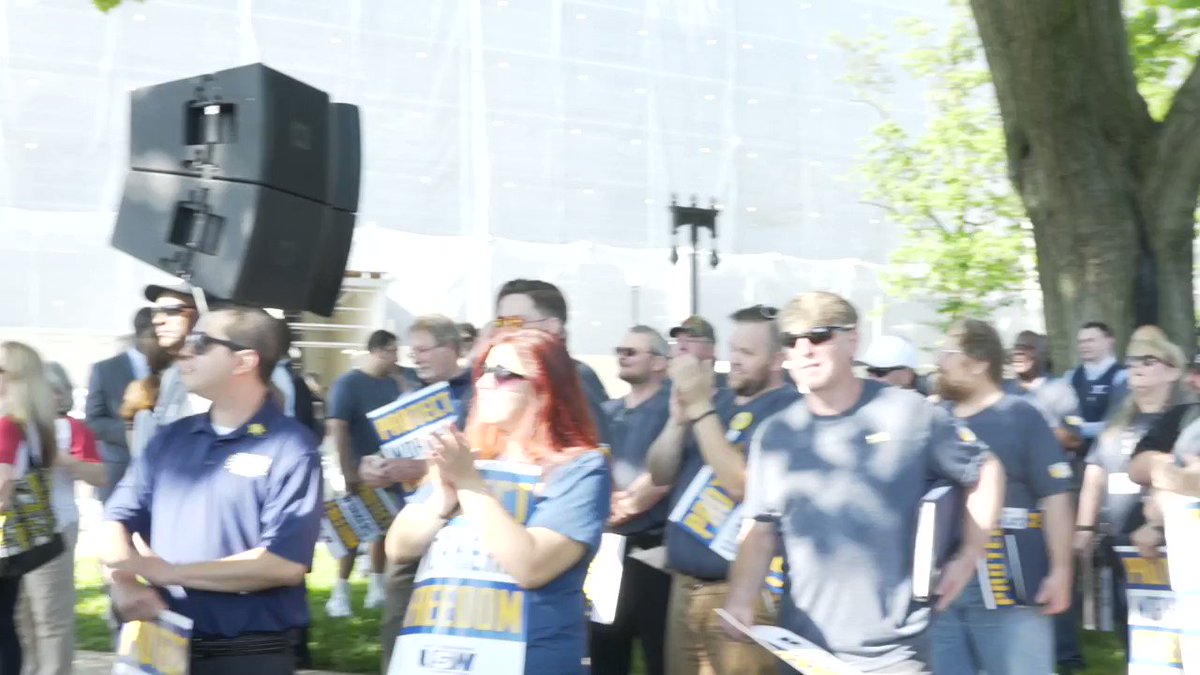 Unions built America’s middle class, and unions will rebuild America’s middle class. It is an honor to fight alongside America’s labor unions every step of the way.