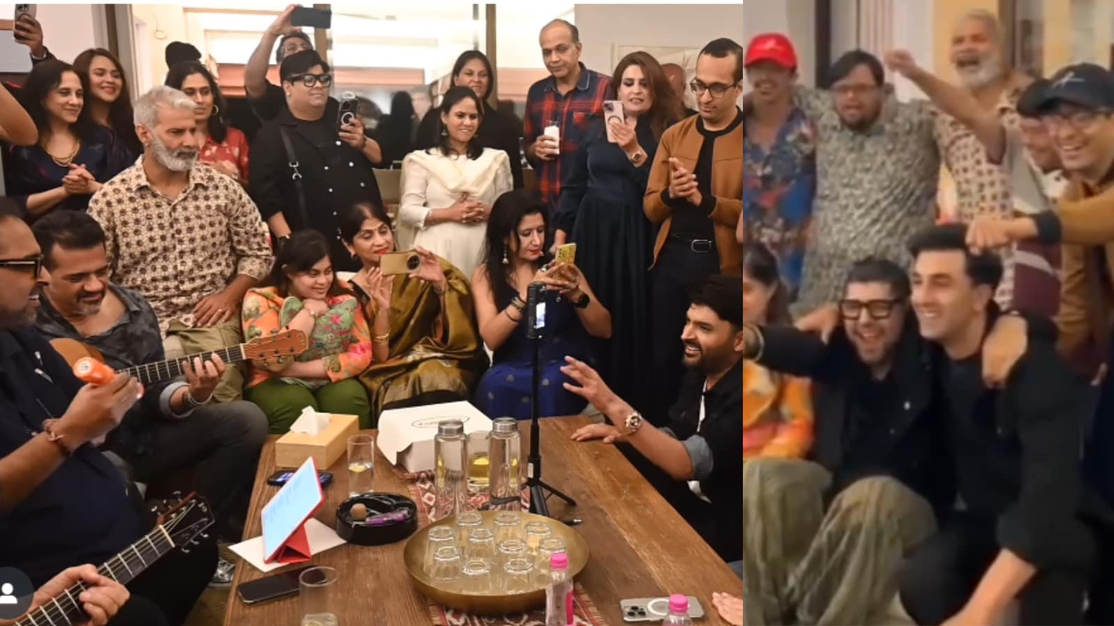News18 on X: "Aamir Khan hosted a musical evening at his house ahead of  Sitaare Zameen Par release. Kapil Sharma, Ranbir Kapoor, and Sachin  Tendulkar attended. #AamirKhan #SitaareZameenPar #KapilSharma  https://t.co/2M0Bw9BiDH" / X