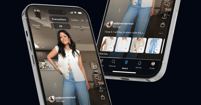 LTK influencer content with tagged shoppable products