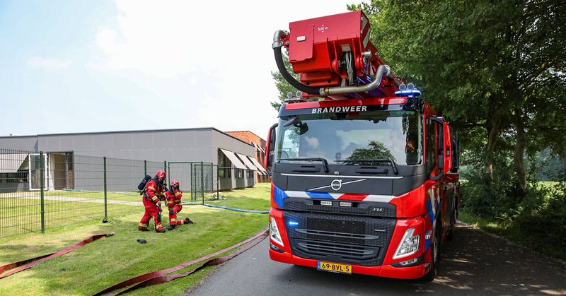 Brand bij verpleeghuis in Winschoten