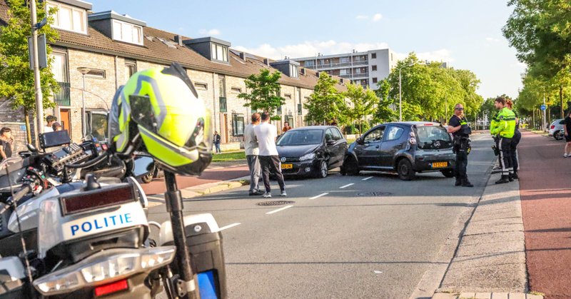 Incident op kruising Liendertseweg en Kwartelstraat in Amersfoort