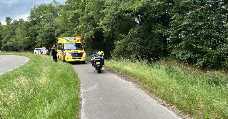 Motorrijder gewond bij ongeval op Vilsterseweg