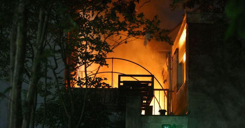 Brand in studentenhuis centrum Delft