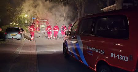 Brand in aanhanger snel geblust in Pieterzijl