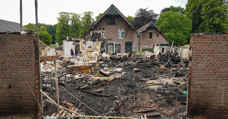 Crowdfundingsactie gestart na verwoestende brand op zorgboerderij in Peest