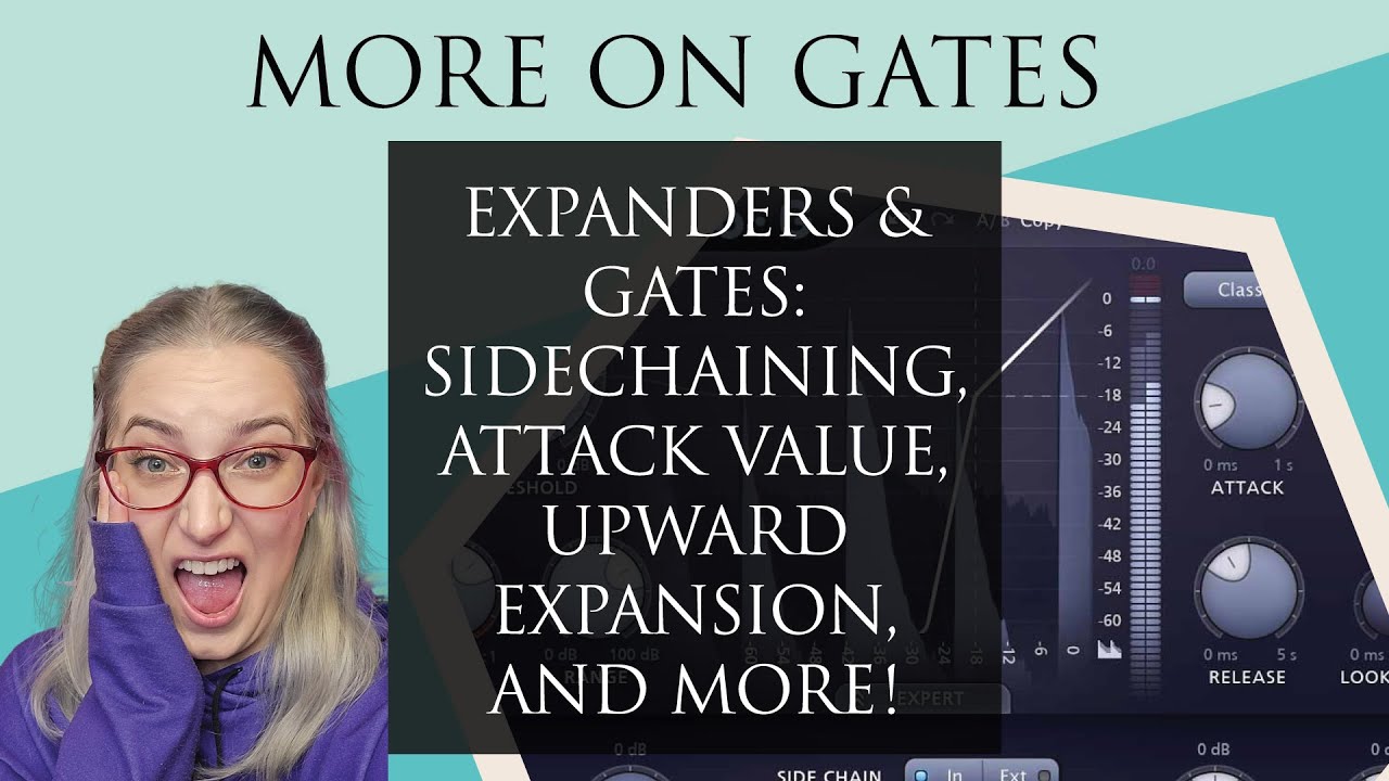 catonoise's tweet card. Expanders and Gates: Attack Value, Upwards Expansion, Sidechaining,...