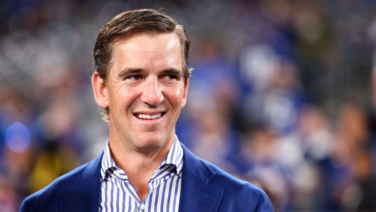 JordanRaanan's tweet card. After initially being interested, former Giants quarterback Eli Manning has opted not to buy an ownership stake in the team, saying "it's too expensive for me."