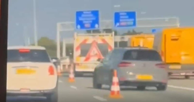 Roekeloze actie op snelweg bij Valburg