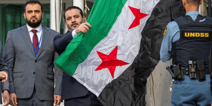 WashInstitute's tweet card. Although skepticism is understandable given the background of those now leading Syria’s government and security forces, removing the FTO designation is an unprecedented counterterrorism decision with...