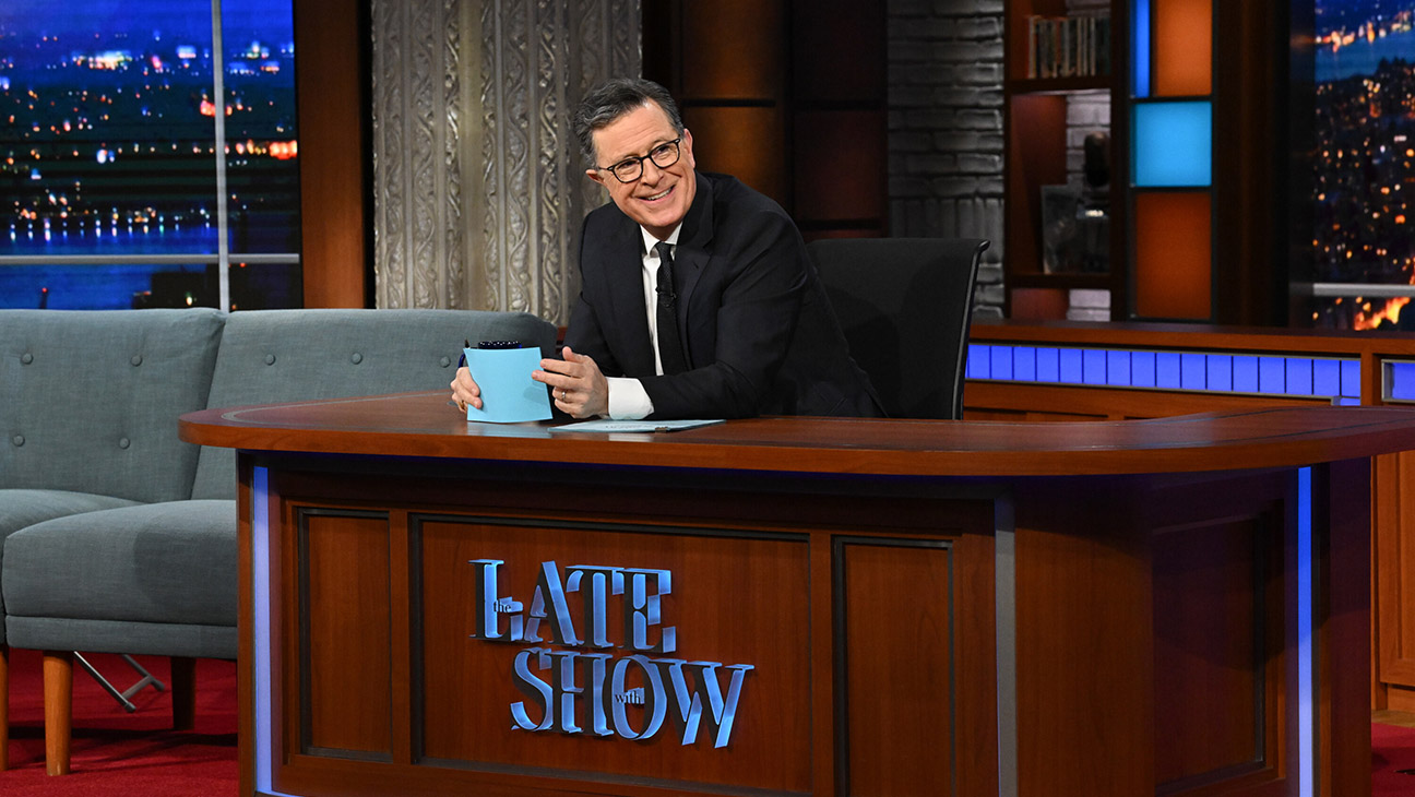 donkaye's tweet card. Host Stephen Colbert announced the news during the taping of Thursday’s show.