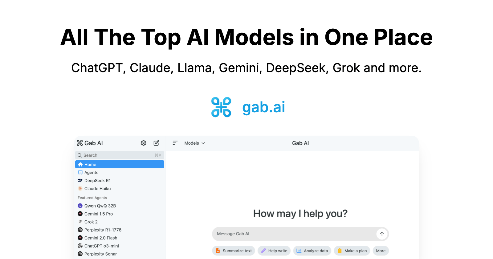 lastbulwark's tweet card. Access all the leading AI models in one platform - ChatGPT, Claude, Gemini, DeepSeek, Grok and more. Experience powerful, intuitive AI conversations with flexible pricing and seamless integration.