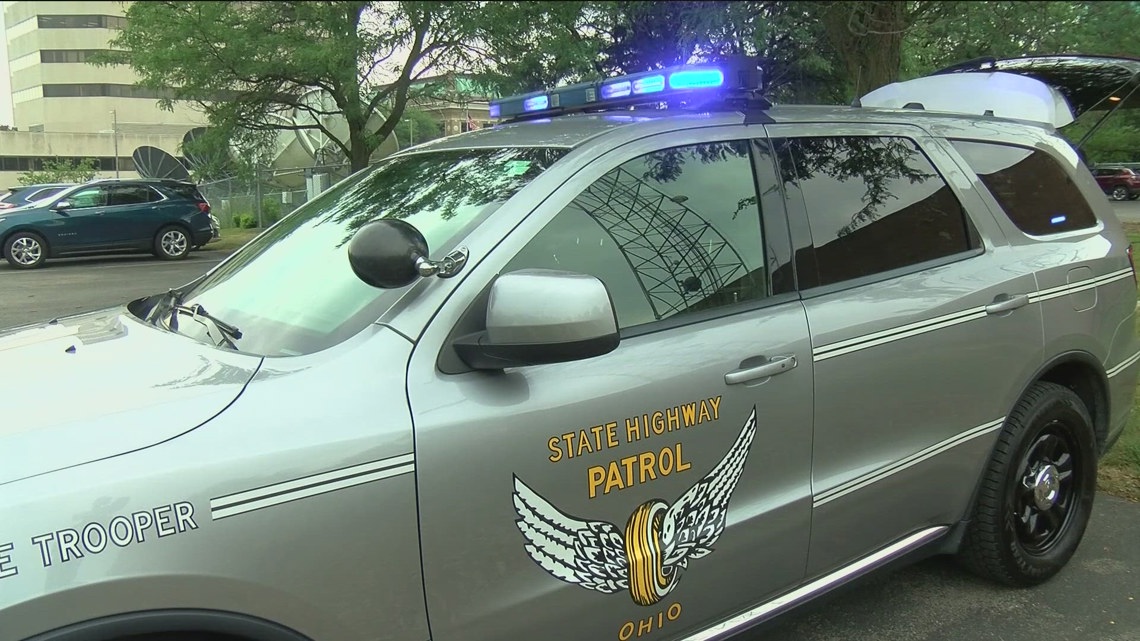 OSHP_NWOhio's tweet card. The Ohio State Highway Patrol is looking to hire. In an effort to spread the word, OSHP is holding several open houses, including one on crash reconstruction.