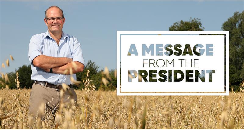 NFUtweets's tweet card. Hear how the NFU's top team has been working on behalf of NFU members and the farming and growing industry in the latest vlog from the NFU President and the rest of the officeholder team.