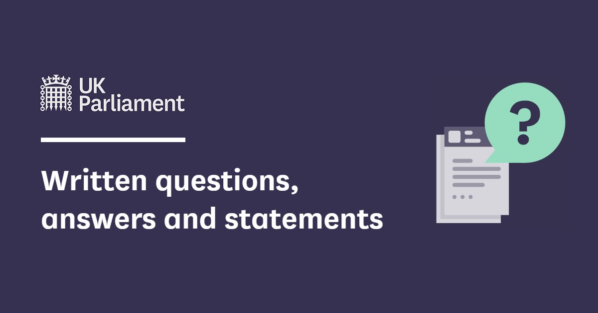 PaulBrandITV's tweet card. Information from UK Parliament on written questions & answers, written statements and daily reports.