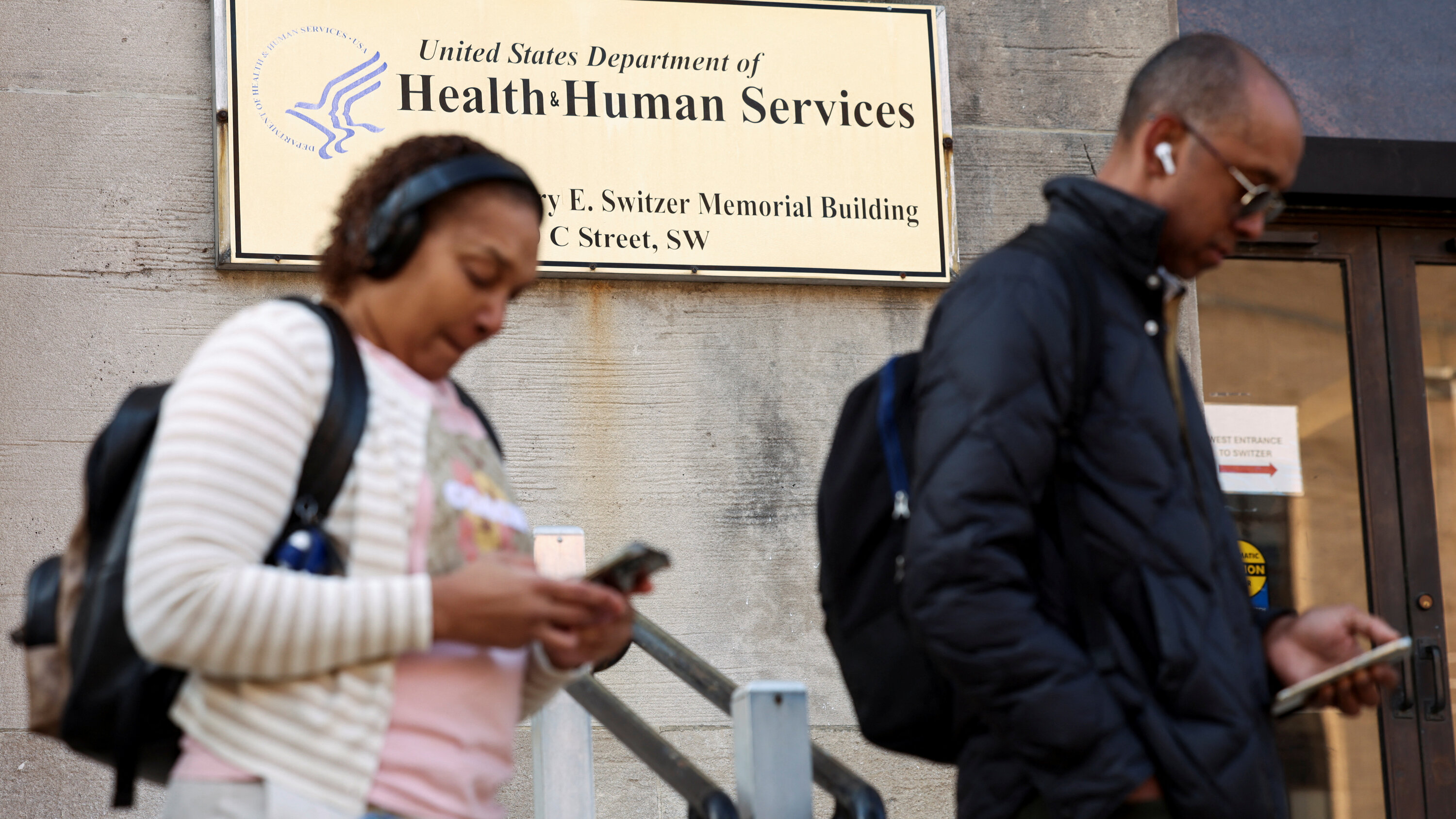 iamfreetsm's tweet card. Trump Administration Highlights: Layoffs of 10,000 Government Health Workers Begin