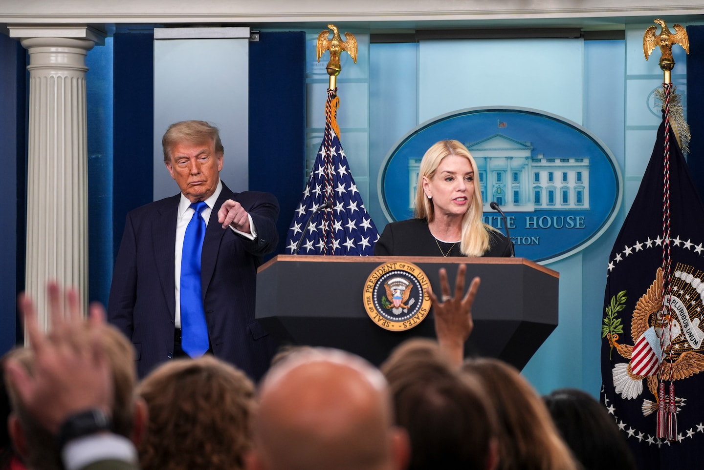 RiegerReport's tweet card. Attorney General Pam Bondi had vowed to ask a court Friday to unseal pertinent grand jury records amid a political outcry over the Trump administration’s actions on the case.