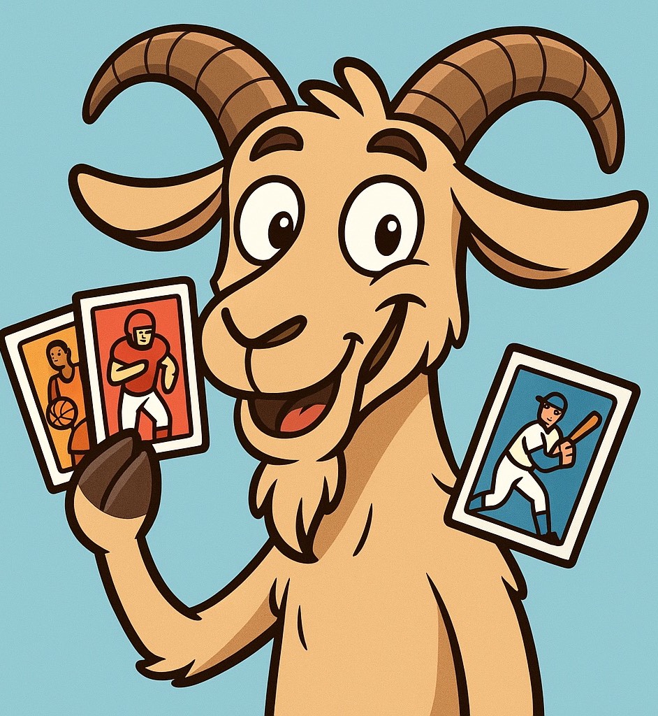 EloyTheGoat's tweet card. Shop @goatscardbreaks's stream on District